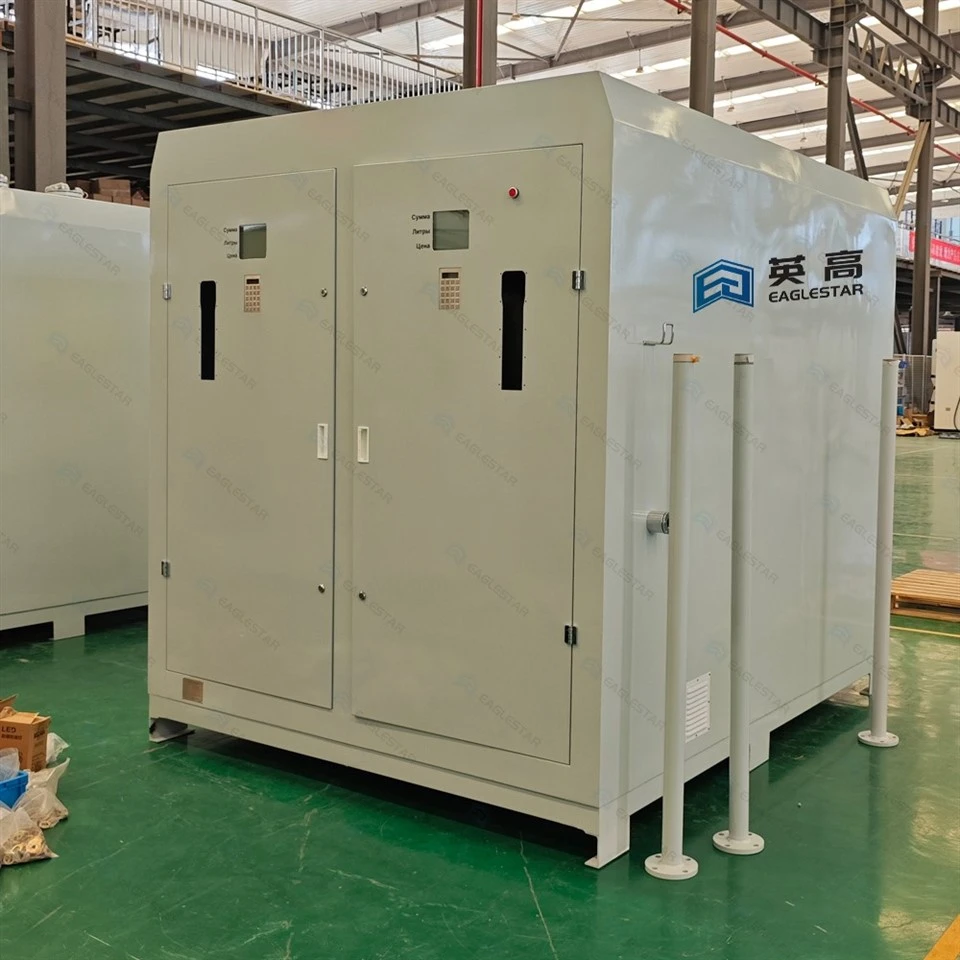 Compact Gasoline Fuel Station factory